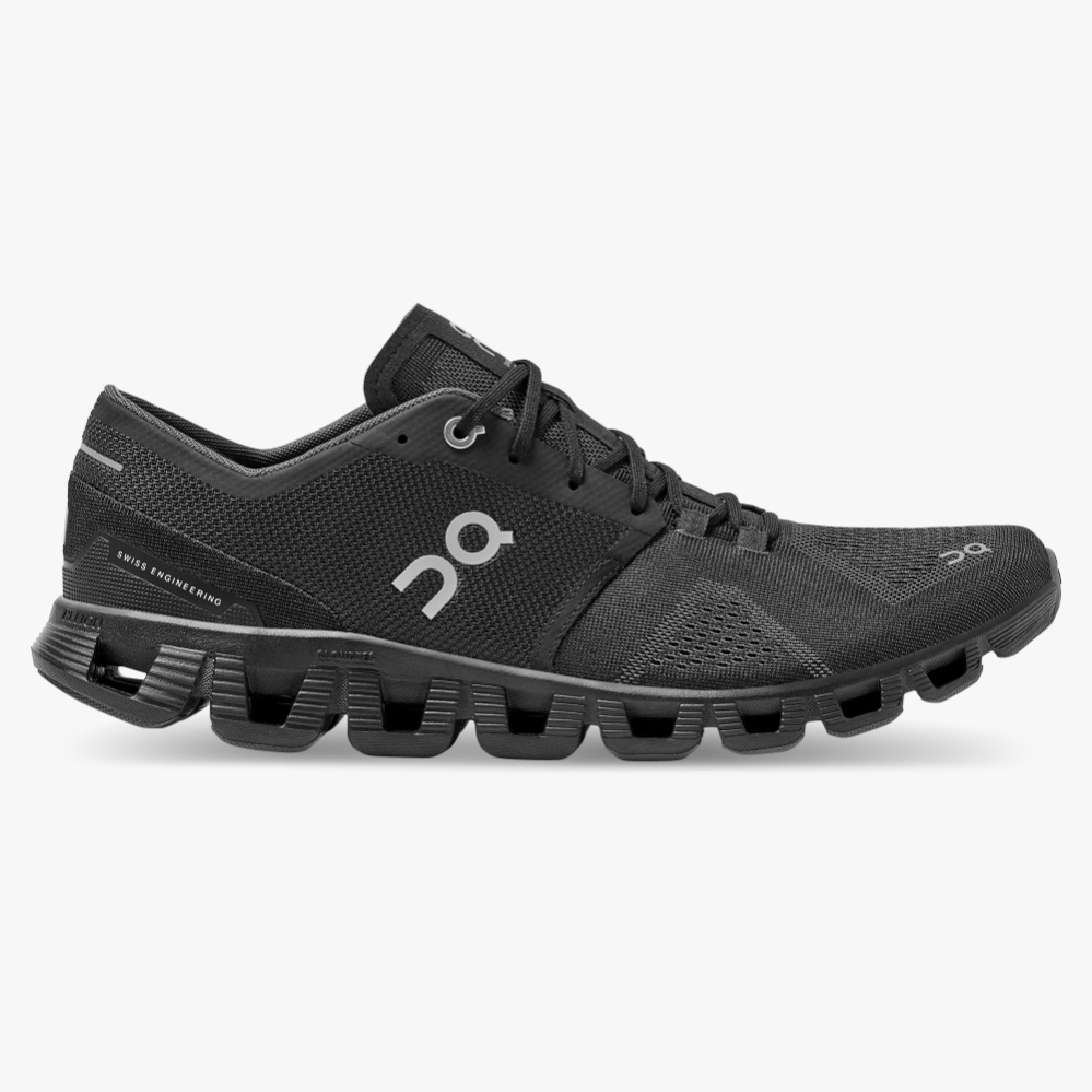 Black QC Cloud X Men\'s Training Shoes | NRAS49018