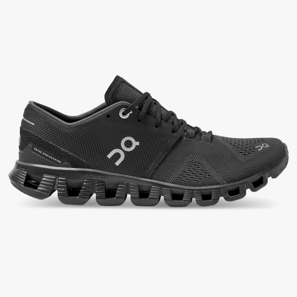 Black QC Cloud X Women\'s Training Shoes | JCOB62835