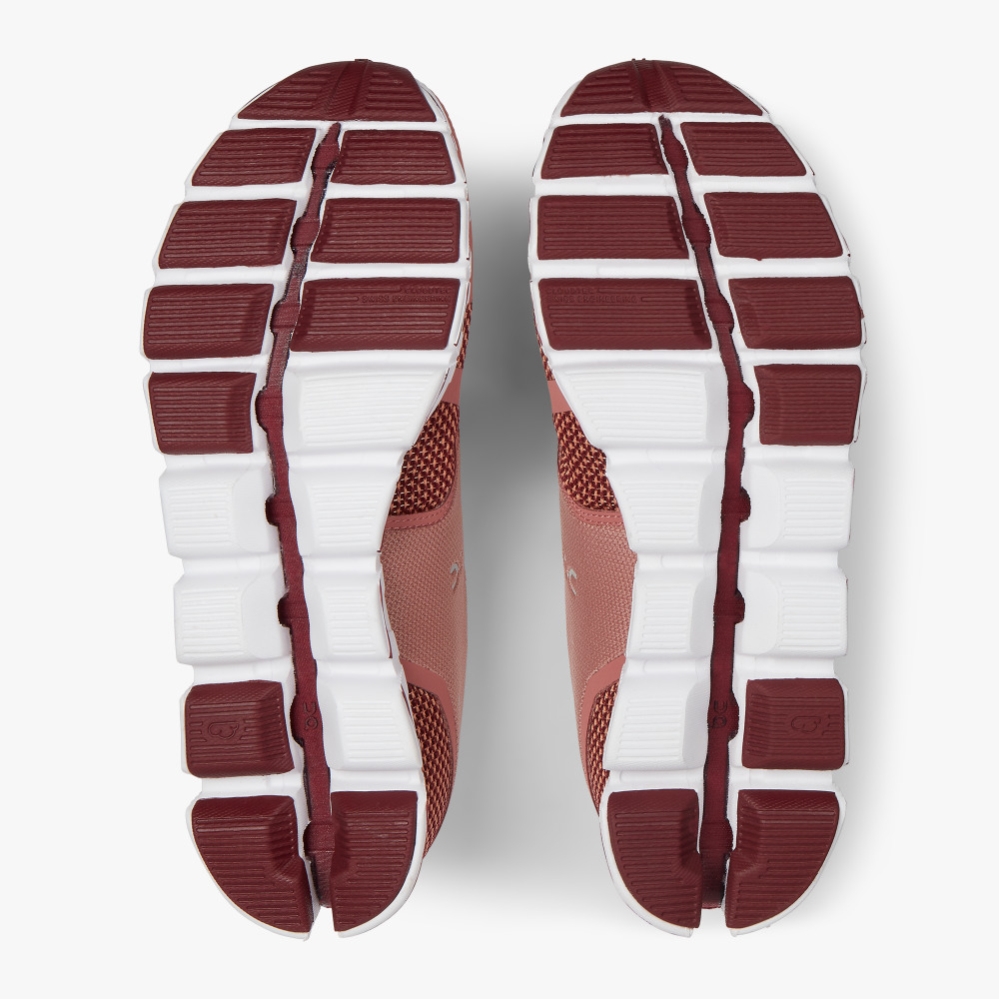 Burgundy QC Cloud Women's Road Running Shoes | PZWK39182