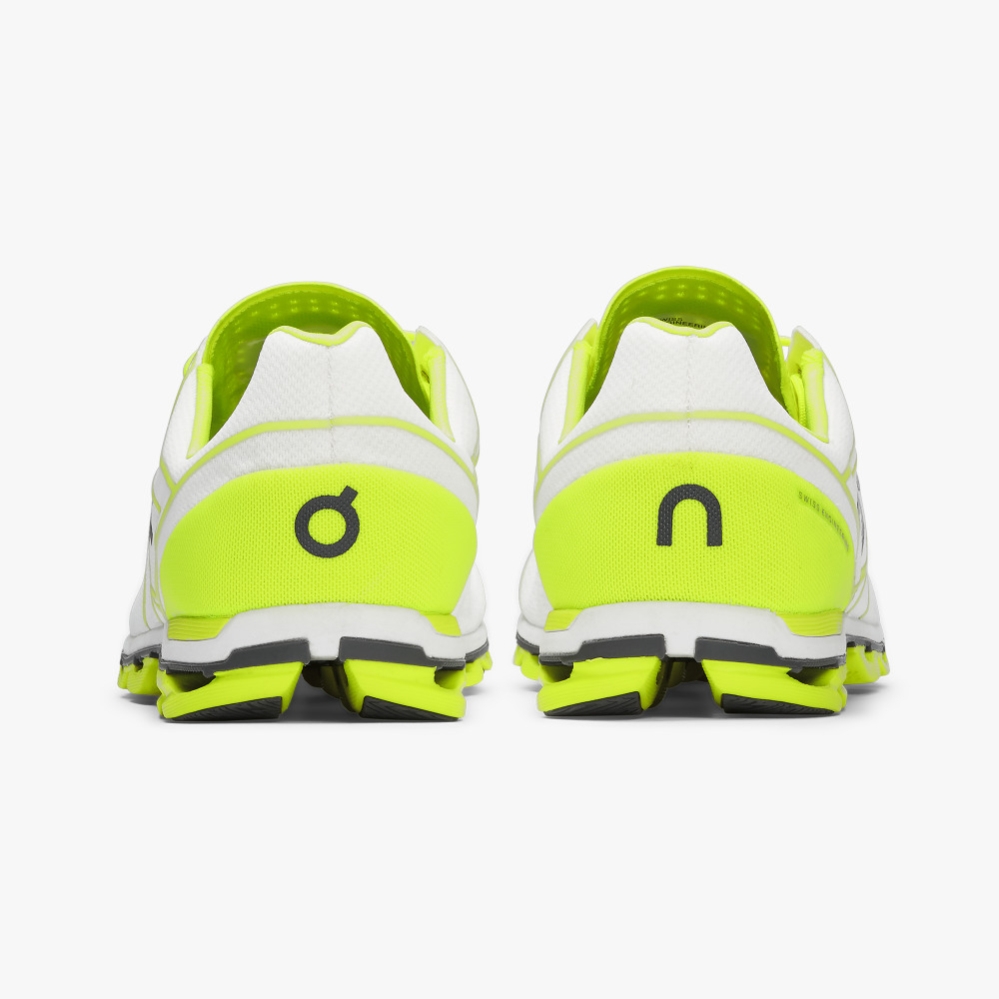 Green QC Cloudflash Men's Road Running Shoes | DIMO64972