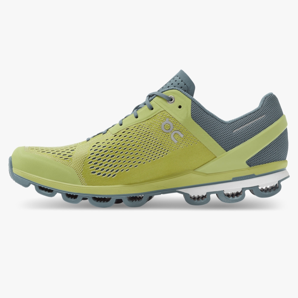 Green QC Cloudsurfer Men's Training Shoes | XOHD41958