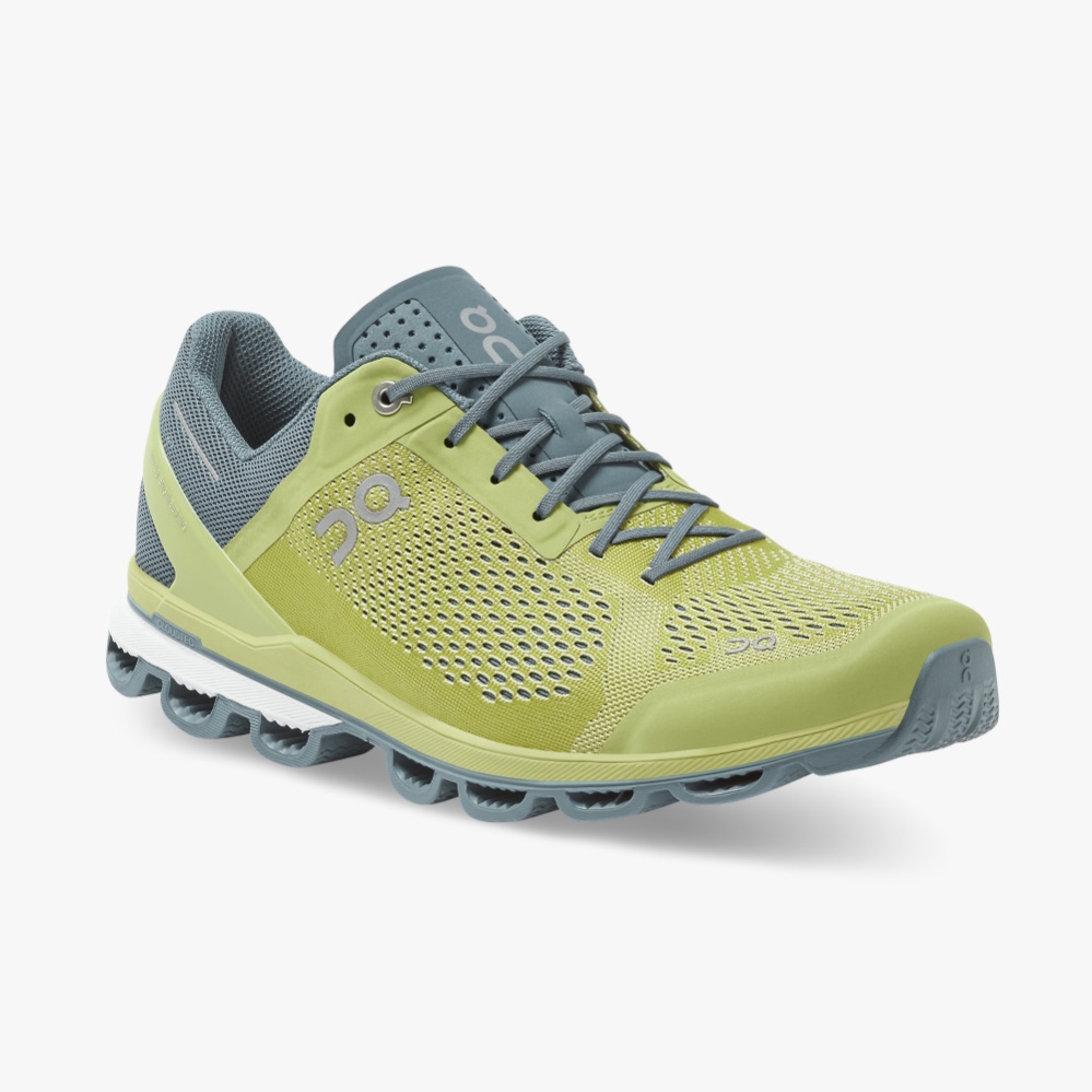 Green QC Cloudsurfer Men's Training Shoes | XOHD41958