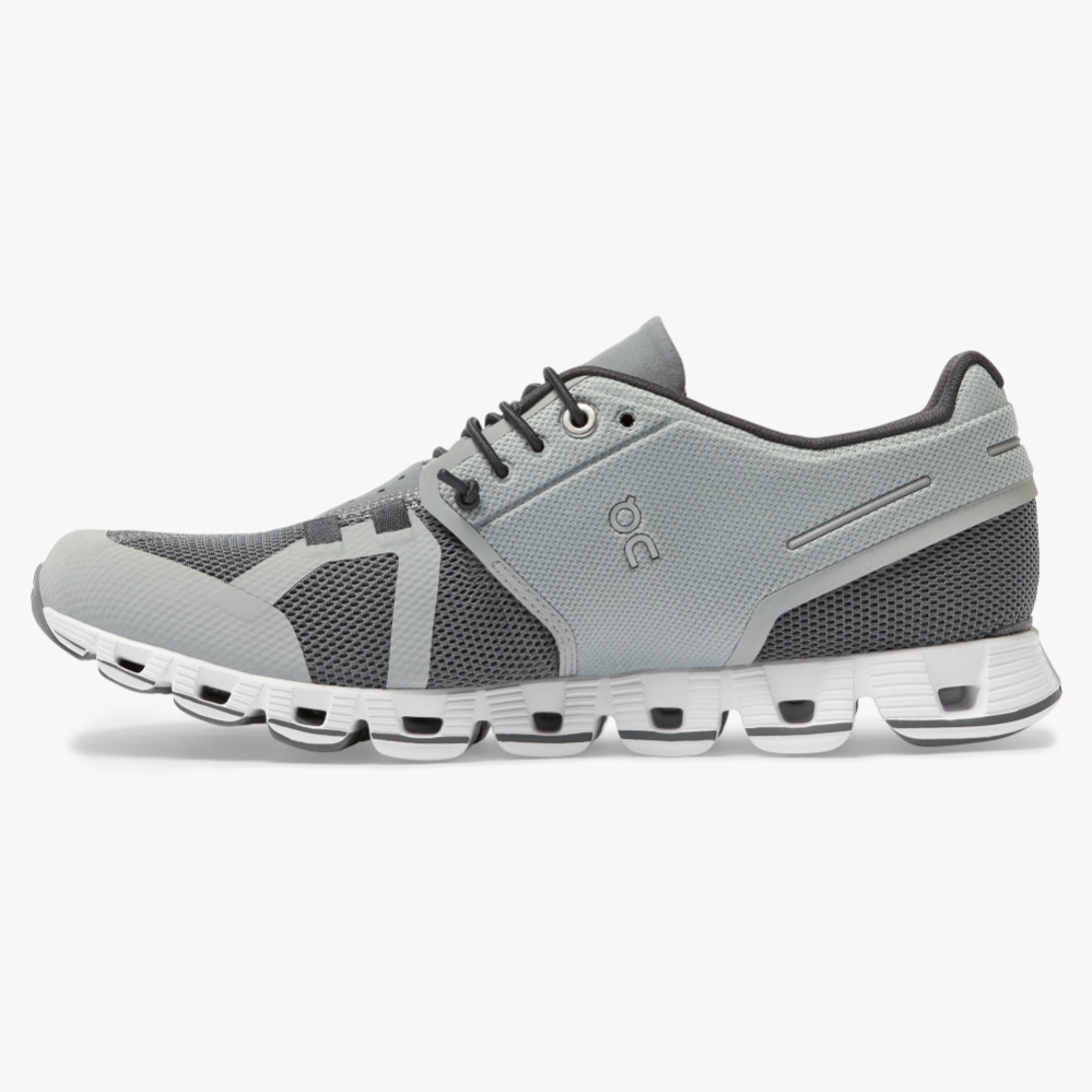 Grey QC Cloud Women's Road Running Shoes | TGDB34298