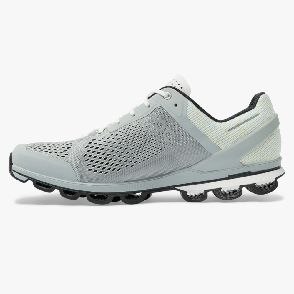 Grey QC Cloudsurfer Men's Training Shoes | CZBL69538