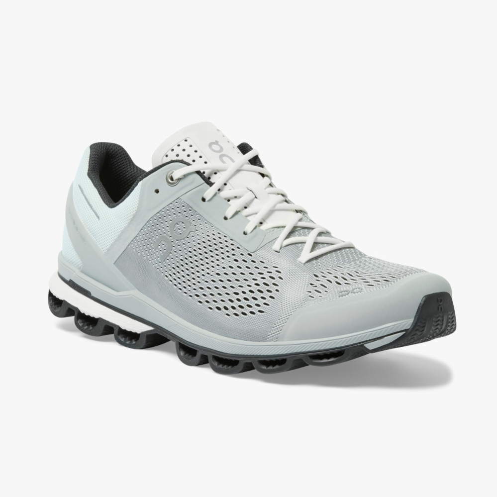 Grey QC Cloudsurfer Men's Training Shoes | CZBL69538