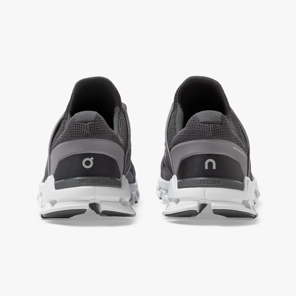 Grey QC Cloudswift Men's Road Running Shoes | DKUH92176