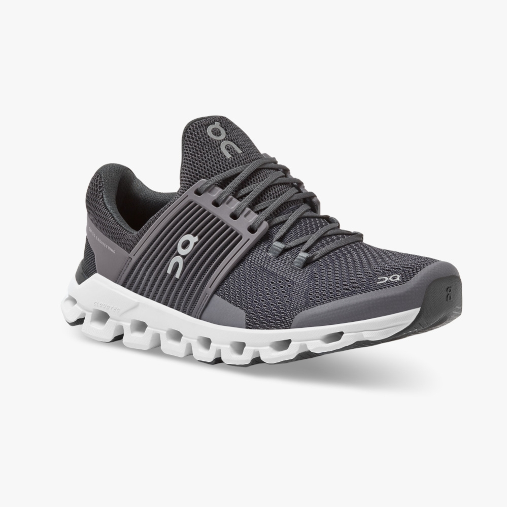 Grey QC Cloudswift Women's Road Running Shoes | ITML84091