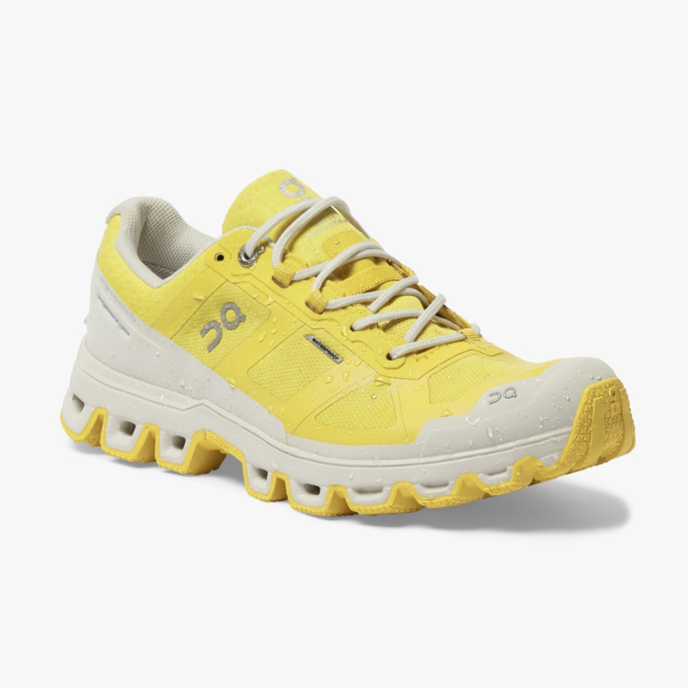 Mustard QC Cloudventure Waterproof Women's Trail Running Shoes | RWMV96045