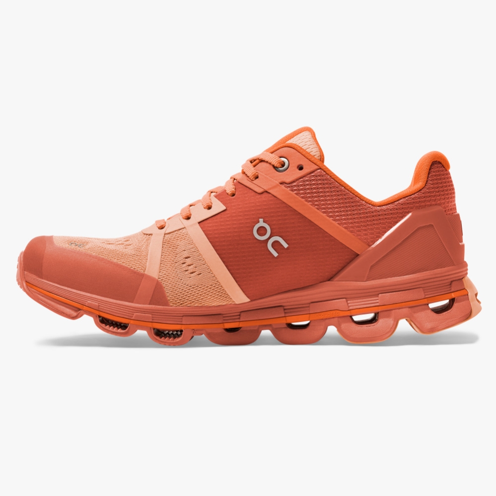 Orange QC Cloudace Women's Road Running Shoes | GAZL21894