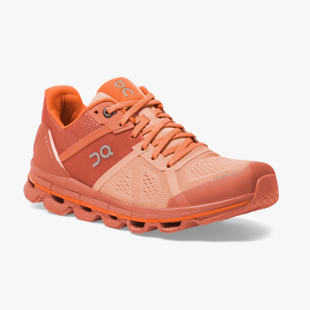 Orange QC Cloudace Women's Road Running Shoes | GAZL21894