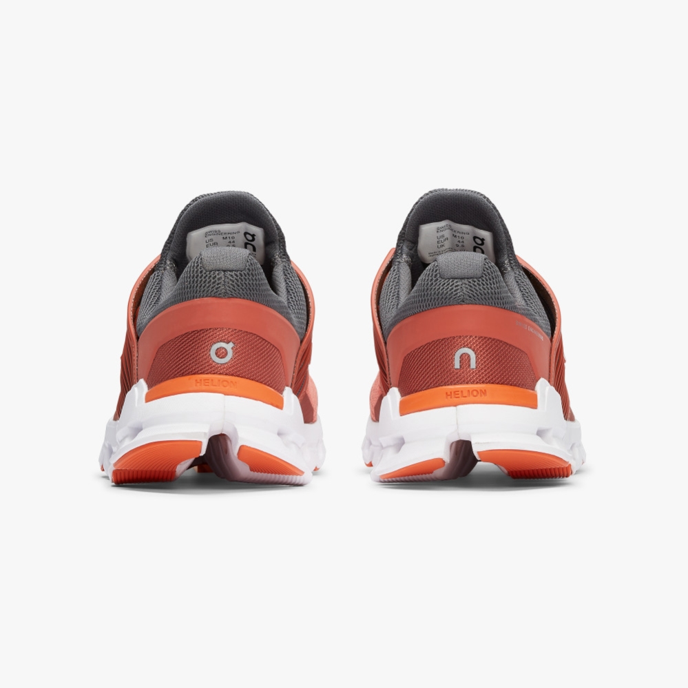 Orange QC Cloudswift Men's Road Running Shoes | YSIA87352