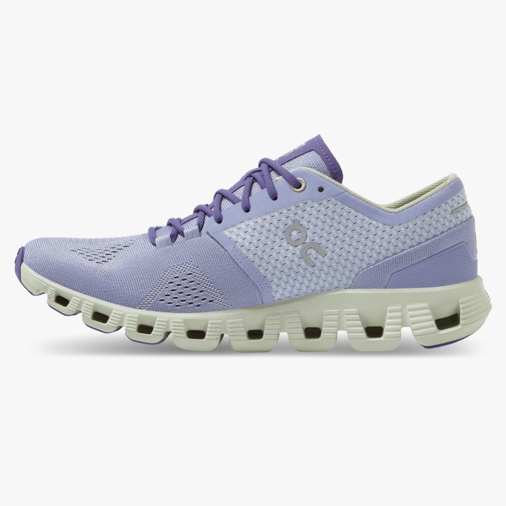 Purple QC Cloud X Women's Training Shoes | KIQN83057