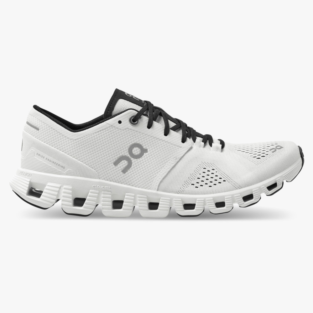 White QC Cloud X Women\'s Training Shoes | MLGY61892