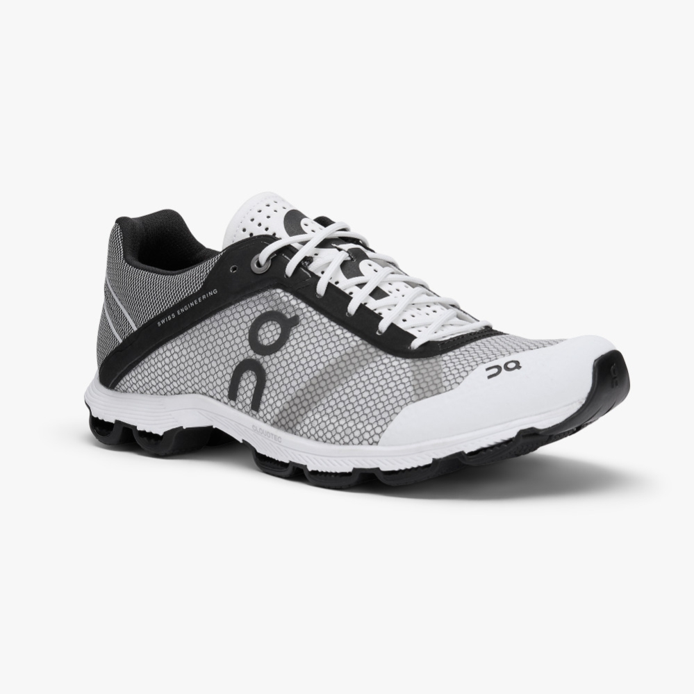 White QC Cloudrush Women's Road Running Shoes | GZIL83415