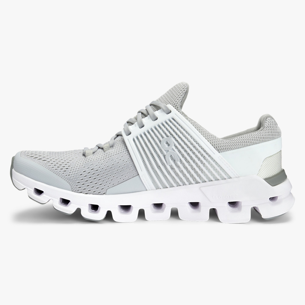 White QC Cloudswift Women's Road Running Shoes | VTQI76351