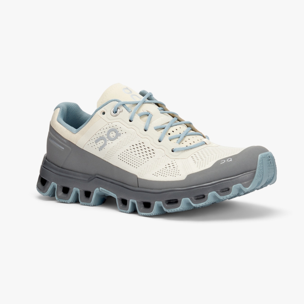 White QC Cloudventure Women's Trail Running Shoes | QHDI23498