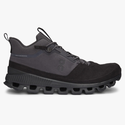 Black QC Cloud Hi Men's Road Running Shoes | UZQX10329