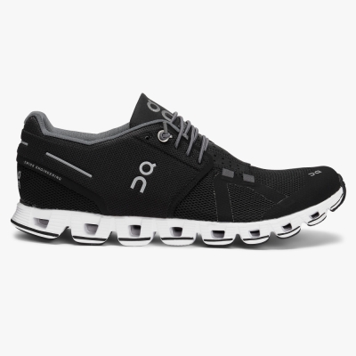 Black QC Cloud Women's Road Running Shoes | GKQI90712