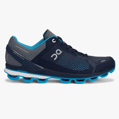 Blue QC Cloudsurfer Men's Training Shoes | BZQA78052