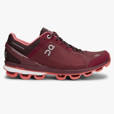 Burgundy QC Cloudsurfer Women's Training Shoes | PXZS82063