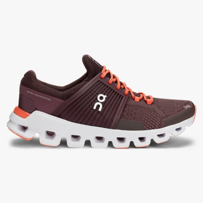 Burgundy QC Cloudswift Women's Road Running Shoes | VDBK69841