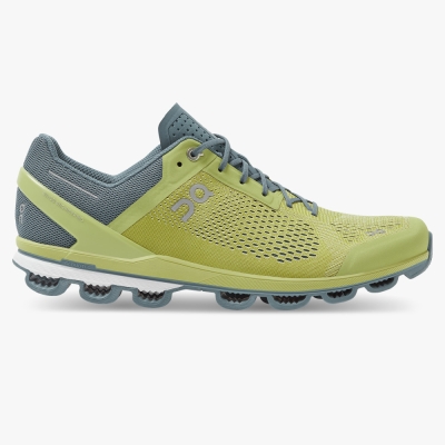 Green QC Cloudsurfer Men's Training Shoes | XOHD41958