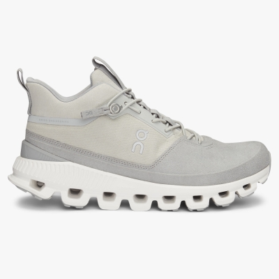 Grey QC Cloud Hi Women's Road Running Shoes | PCRX02915