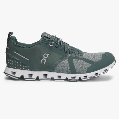 Olive QC Cloud Terry Women's Road Running Shoes | YPJC39504