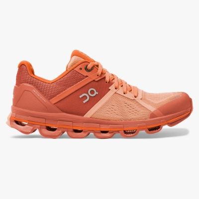 Orange QC Cloudace Women's Road Running Shoes | GAZL21894