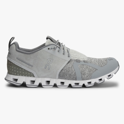 Silver QC Cloud Terry Women's Road Running Shoes | RDKE31409