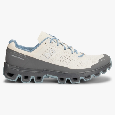 White QC Cloudventure Women's Trail Running Shoes | QHDI23498